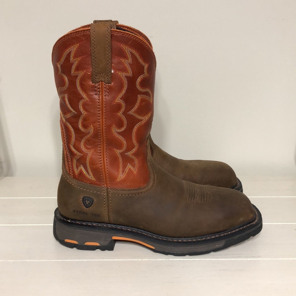 Men’s Ariat Steel Toe Workboots
